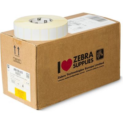 Zebra 880150-025 - (25 mm x 76 mm) 10 rouleaux - Noir sur blanc - Étiquette