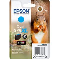Epson 378XL (C13T37924010) Inktcartridge Cyaan Hoge capaciteit