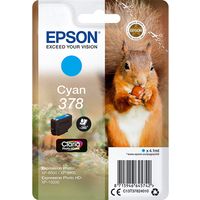 Epson 378 (C13T37824010) Inktcartridge Cyaan