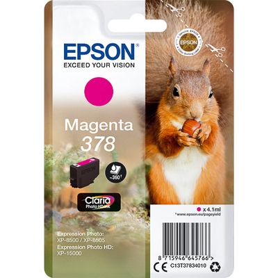 Epson 378 (C13T37834010) Inktcartridge Magenta