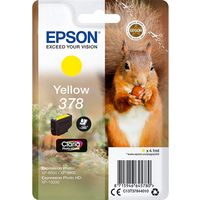 Epson 378 (C13T37844010) Inktcartridge Geel