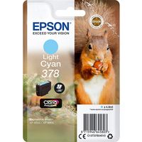Epson 378 (C13T37854010) Inktcartridge Licht-cyaan