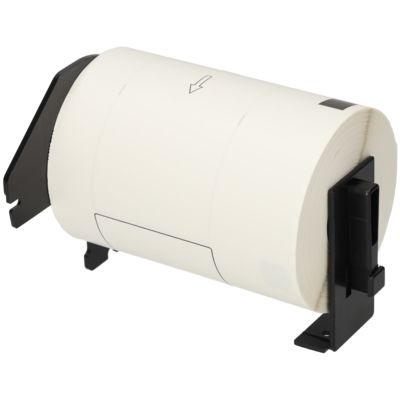 Étiquette compatible Brother DK-11241 - (102 mm x 152 mm) - Noir sur blanc