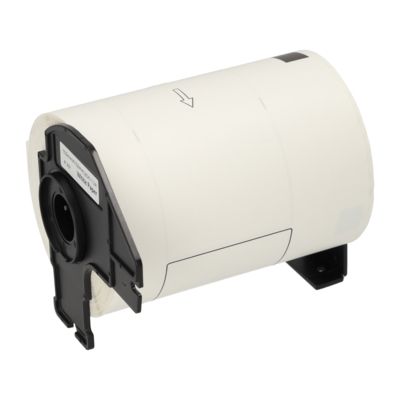 Étiquette compatible Brother DK-11241 - (102 mm x 152 mm) - Noir sur blanc