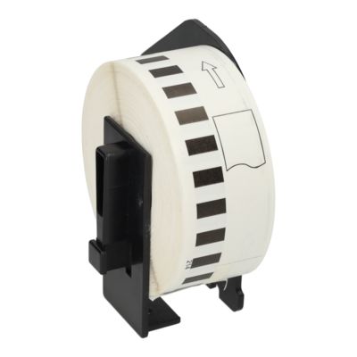 Huismerk Brother DK-22214 Etiket Zwart op wit (12  mm)