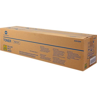 Konica Minolta A3VU250 (TN-711Y) - Jaune - Toner