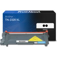 Huismerk Brother TN-2320 Toner 2x Zwart Extra hoge capaciteit - Multipack