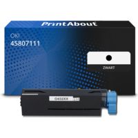 Huismerk OKI 45807111 Toner Zwart
