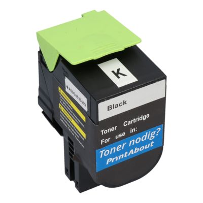 Toner compatible Lexmark 80C2HK0 (802HK) - Noir - Grande capacité