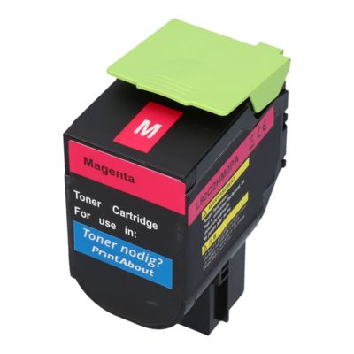 Toner compatible Lexmark 80C2HM0 (802HM) - Magenta - Grande capacité