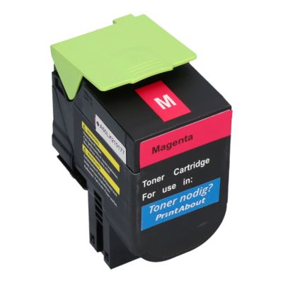 Toner compatible Lexmark 80C2HM0 (802HM) - Magenta - Grande capacité