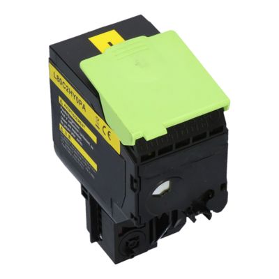 Toner compatible Lexmark 80C2HY0 (802HY) - Jaune - Grande capacité
