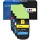 Toner compatible Lexmark 80C2HK0 (802HK) - 4 couleurs - Grande capacité - Multipack