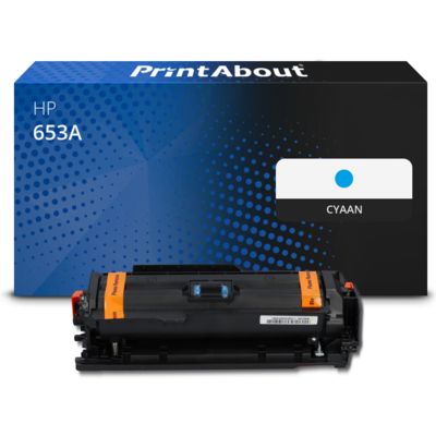 Huismerk HP 653A (CF321A) Toner Cyaan