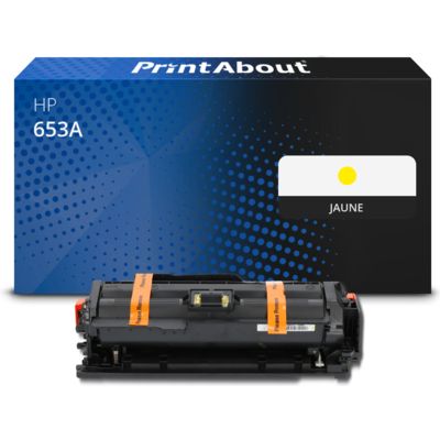 Toner compatible HP 653A (CF322A) - Jaune