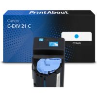 Huismerk Canon C-EXV 21 C Toner Cyaan