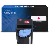 Huismerk Canon C-EXV 21 M Toner Magenta