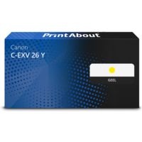 Huismerk Canon C-EXV 26 Y Toner Geel