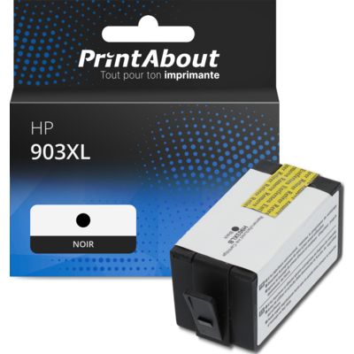 Cartouche compatible HP 903XL (T6M15AE) - Noir - Grande capacité