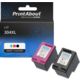 Huismerk HP 304XL (3JB05AE) Inktcartridge Zwart + 3 kleuren Multipack Hoge capaciteit
