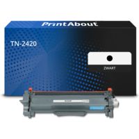 PrintAbout Huismerk vervangt Brother TN-2420 Toner Zwart Hoge capaciteit