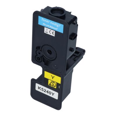 Huismerk Kyocera TK-5240Y Toner Geel
