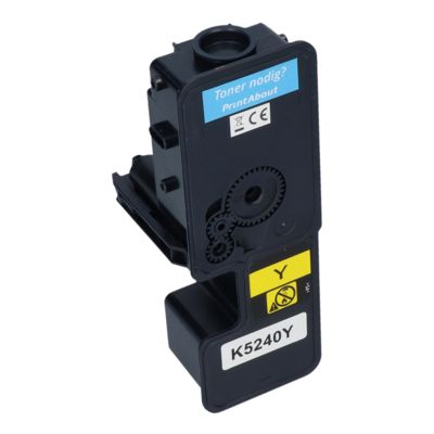 Huismerk Kyocera TK-5240Y Toner Geel