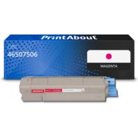 Huismerk OKI 46507506 Toner Magenta