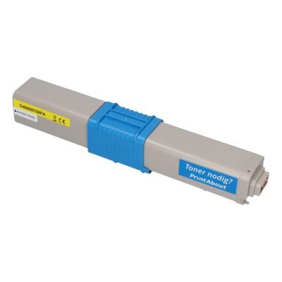 Huismerk OKI 46508709 Toner Geel