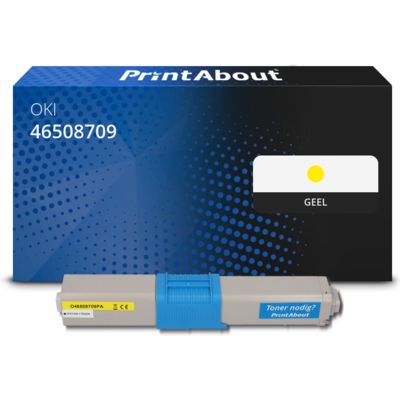 Huismerk OKI 46508709 Toner Geel