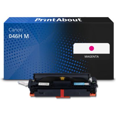 Toner compatible Canon 046H M - Magenta - Grande capacité