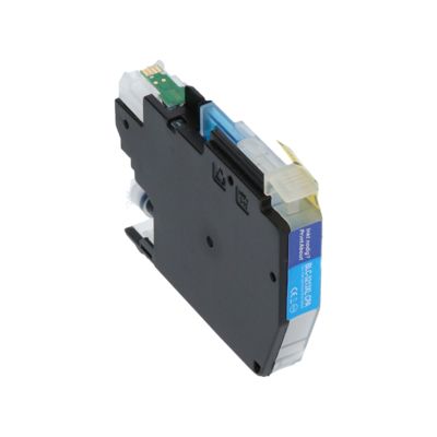 PrintAbout Huismerk vervangt Brother LC-3213C Inktcartridge Cyaan Hoge capaciteit