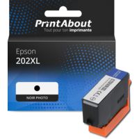 Cartouche compatible Epson 202XL (C13T02H14010) - Noir photo - Grande capacité