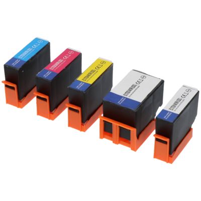 Cartouche compatible Epson 202XL (C13T02E74010) - 5 couleurs - Grande capacité - Multipack