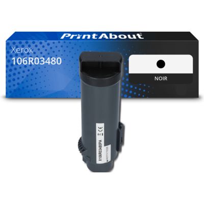 Toner compatible Xerox 106R03480 - Noir