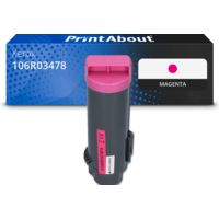 Huismerk Xerox 106R03478 Toner Magenta