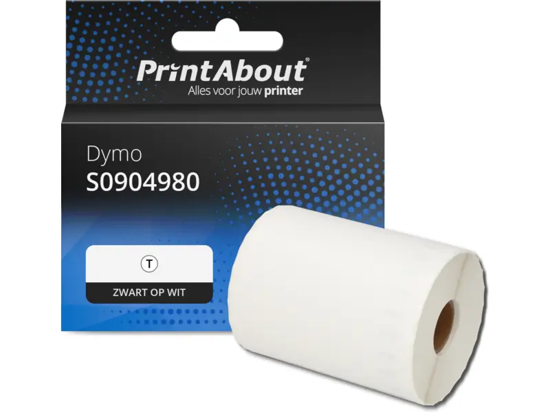 10x Dymo 5XL / S0904980 compatible labels, 104 mm x 159 mm