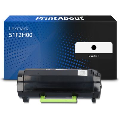 Huismerk Lexmark 51F2H00 (512H) Toner Zwart Hoge capaciteit