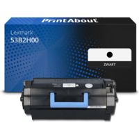 Huismerk Lexmark 53B2H00 Toner Zwart Hoge capaciteit