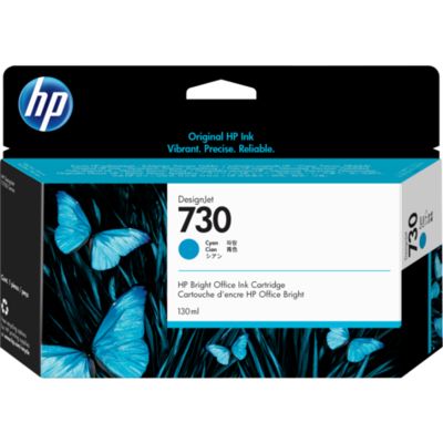 HP 730 (P2V62A) Inktcartridge Cyaan