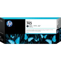 HP 745 (F9K05A) - Noir mat - Cartouche d'encre - Grande capacité