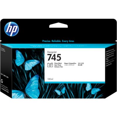 HP 745 (F9J99A) - Noir mat - Cartouche d'encre