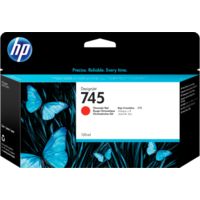 HP 745 (F9K00A) - Rouge chromatique - Cartouche d'encre
