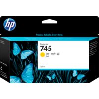 HP 745 (F9J96A) - Jaune - Cartouche d'encre