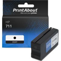 Huismerk HP 711 (CZ133A) Inktcartridge Zwart