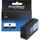 Huismerk HP 711 (CZ133A) Inktcartridge Zwart