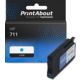 Cartouche compatible HP 711 (CZ130A) - Cyan