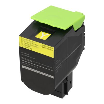 Toner compatible Lexmark 71B20Y0 - Jaune