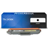 PrintAbout Huismerk vervangt Brother TN-243BK Toner Zwart