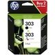 HP 303 (3YM92AE) - Noir + 3 couleurs - Cartouche d'encre - Multipack